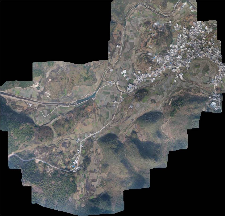 無人機航拍正射影像圖